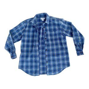 Y2K Vintage St John’s Bay Long Sleeve Button Down Shirt M